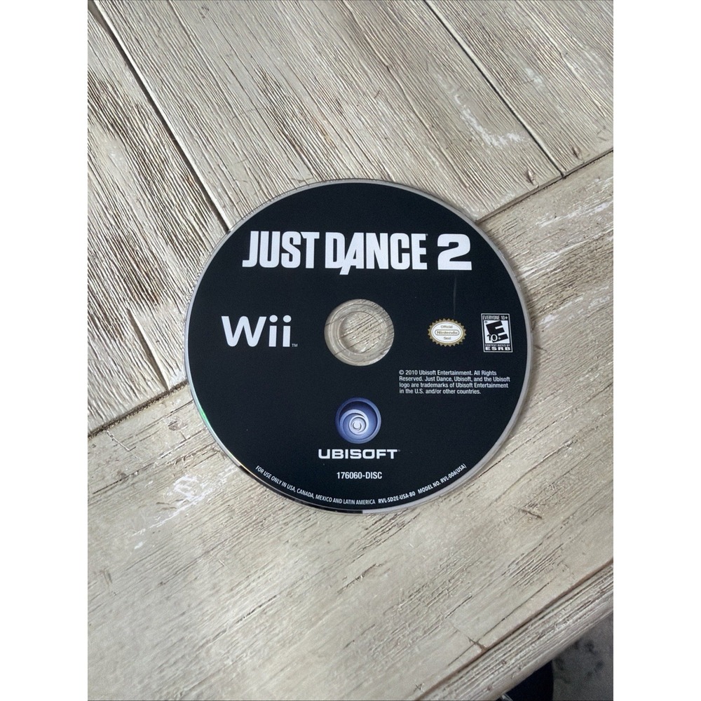 Just Dance 2 - Nintendo Wii  * Game Only * Tested